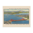 Aerial View, Golden Gate Bridge, San Francisco Bay