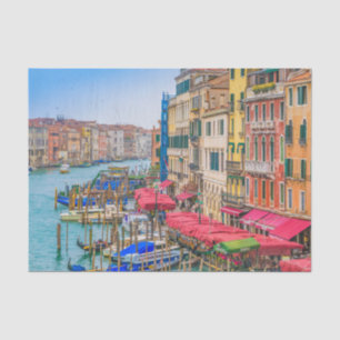 Aerial View Grand Canal of Venice, Italy Tissue Paper