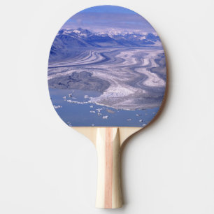Aerial view Lowell Glacier, Kluane National Ping Pong Paddle