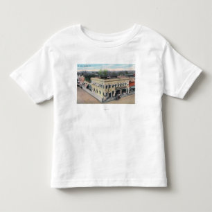 Aerial View of a Hanford Street Corner Toddler T-Shirt