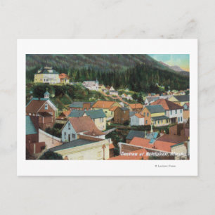 Aerial View of a Section of the City Postcard