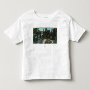 Aerial View of a Typical Summer Home on the Toddler T-Shirt