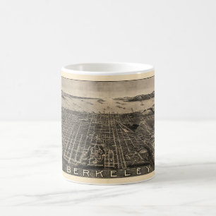Aerial View of Berkeley, California (1909) Coffee Mug