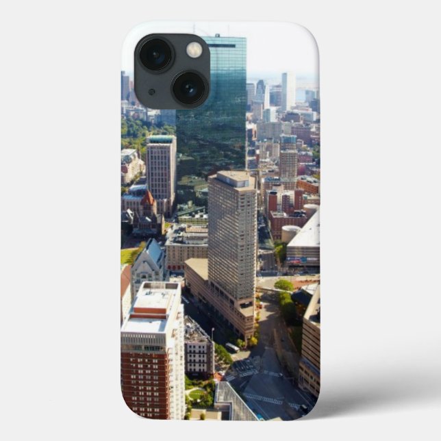 Aerial view of Boston 2 Case-Mate iPhone Case (Back)