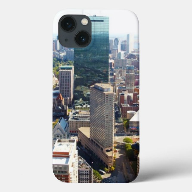 Aerial view of Boston 2 Case-Mate iPhone Case (Back)