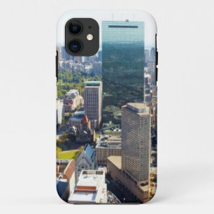 Aerial view of Boston 2 iPhone 11 Case