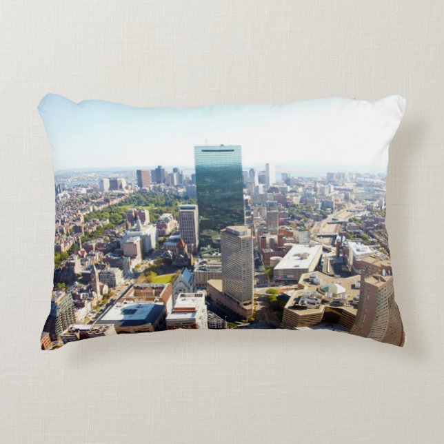 Aerial view of Boston 2 Decorative Cushion (Front)