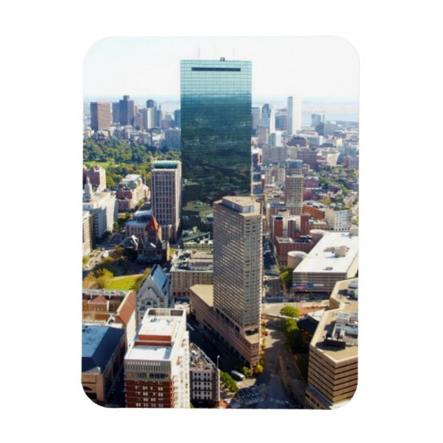 Aerial view of Boston 2 Magnet (Vertical)