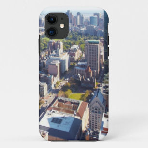 Aerial view of Boston iPhone 11 Case