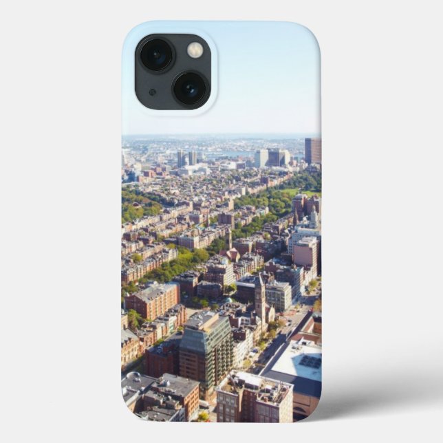 Aerial view of Boston Case-Mate iPhone Case (Back)