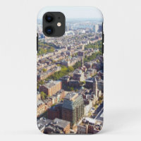 Aerial view of Boston
