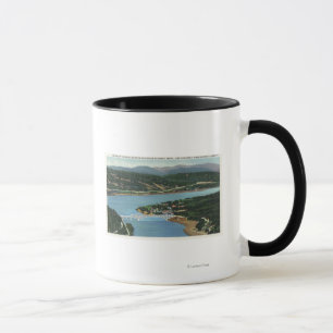 Aerial View of Bridge of the Gods Mug
