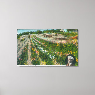 Aerial View of Burbanks Experimental Farm Canvas Print