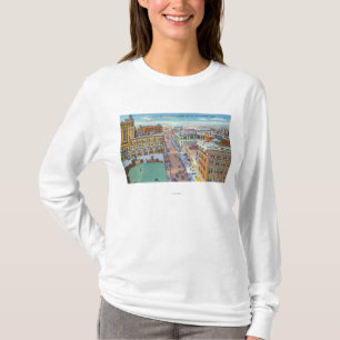 Aerial View of Business Section of the City T-Shirt