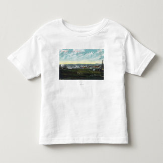 Aerial View of Camp 27 Oil FieldsCoalinga, CA Toddler T-Shirt