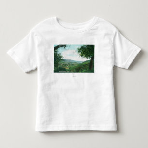 Aerial View of City from the Hills Toddler T-Shirt