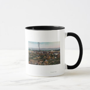 Aerial View of CityFairbanks, AK Mug