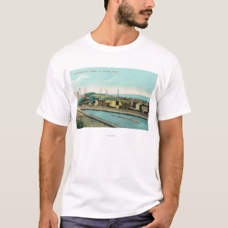 Aerial View of Clark-Nickerson Lumber Co T-Shirt