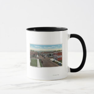 Aerial View of Commerce Avenue Mug