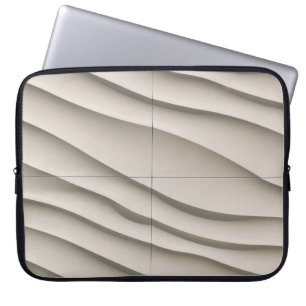 Aerial view of desert laptop sleeve