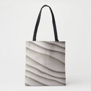 Aerial view of desert tote bag