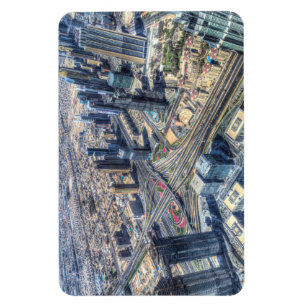 Aerial View Of Dubai Magnet