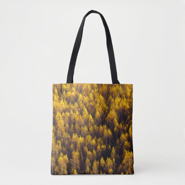 AERIAL VIEW OF FOREST TOTE BAG (Front)