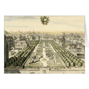 Aerial View of Formal Garden by Eric Dahlbergh
