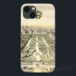 Aerial View of Formal Garden by Eric Dahlbergh iPhone 13 Case<br><div class="desc">An intricate drawing of an aerial view of a formal garden. Created by Eric Dahlbergh,  this piece shows an immense stretch of lush greenery just waiting to be traversed. Purchase this lovely piece today!</div>