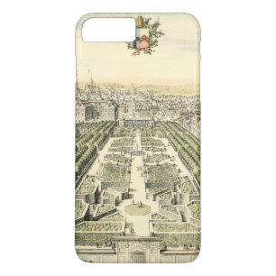 Aerial View of Formal Garden by Eric Dahlbergh iPhone 8 Plus/7 Plus Case