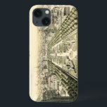 Aerial View of Formal Garden by Eric Dahlbergh iPhone 13 Case<br><div class="desc">An intricate drawing of an aerial view of a formal garden. Created by Eric Dahlbergh,  this piece shows an immense stretch of lush greenery just waiting to be traversed. Purchase this lovely piece today!</div>