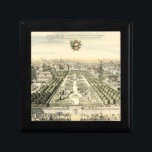 Aerial View of Formal Garden by Eric Dahlbergh Gift Box<br><div class="desc">An intricate drawing of an aerial view of a formal garden. Created by Eric Dahlbergh,  this piece shows an immense stretch of lush greenery just waiting to be traversed. Purchase this lovely piece today!</div>