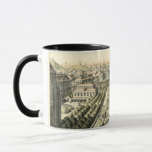 Aerial View of Formal Garden by Eric Dahlbergh Mug