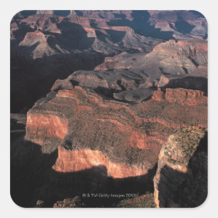 Aerial view of Grand Canyon , Arizona Square Sticker