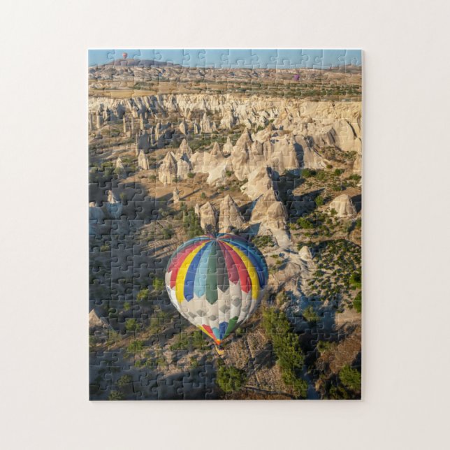 Aerial View Of Hot Air Balloons, Cappadocia Jigsaw Puzzle (Vertical)