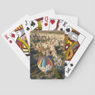 Aerial View Of Hot Air Balloons, Cappadocia Playing Cards