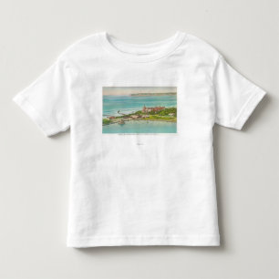 Aerial View of Hotel del Coronado Toddler T-Shirt