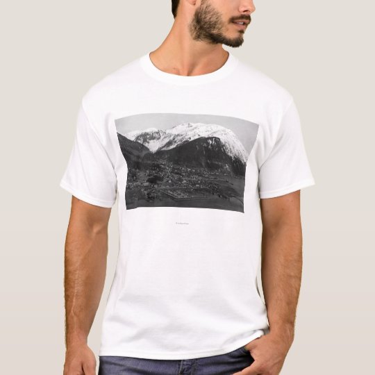 Aerial View of Juneau, Alaska Photograph T-Shirt