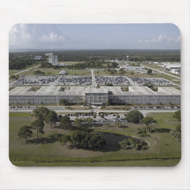 Aerial view of Kennedy Space Centre Mouse Mat (Front)
