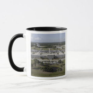Aerial view of Kennedy Space Centre Mug
