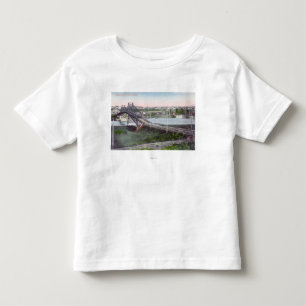Aerial View of Lewiston BridgeLewiston, ID Toddler T-Shirt