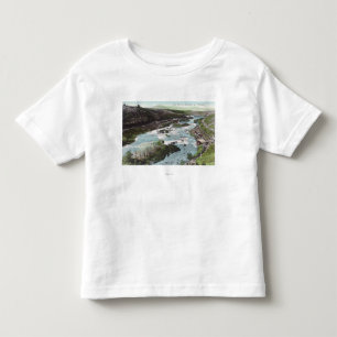 Aerial View of Link RiverKlamath County, OR Toddler T-Shirt
