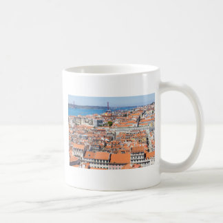 Aerial view of Lisbon, Portugal Coffee Mug