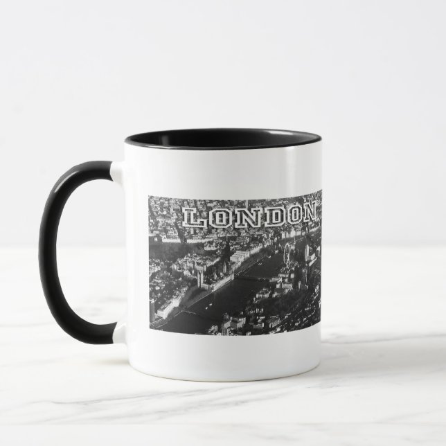 Aerial view of London Mug (Left)