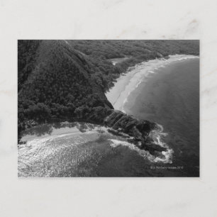 Aerial view of Makena Beach, Maui, Hawaii Postcard