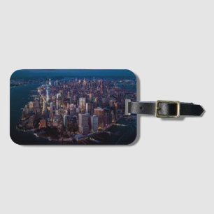 Aerial View of Manhattan Luggage Tag