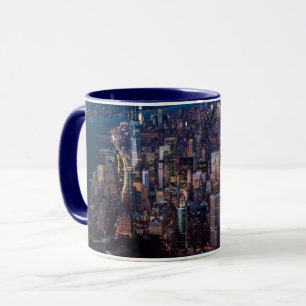 Aerial View of Manhattan Mug