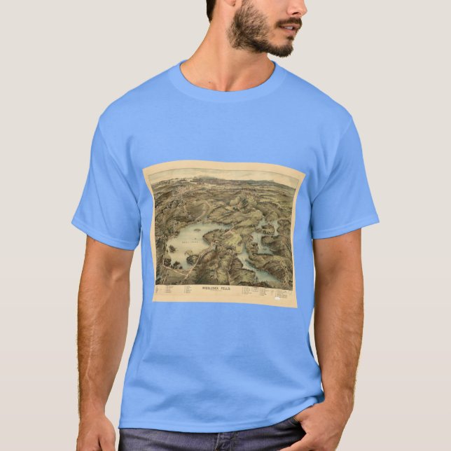 Aerial View of MiddleFells T-Shirt (Front)