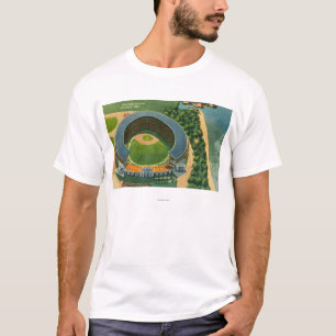 Aerial View of Municipal StadiumCleveland, OH T-Shirt