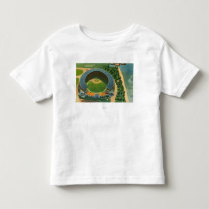 Aerial View of Municipal StadiumCleveland, OH Toddler T-Shirt